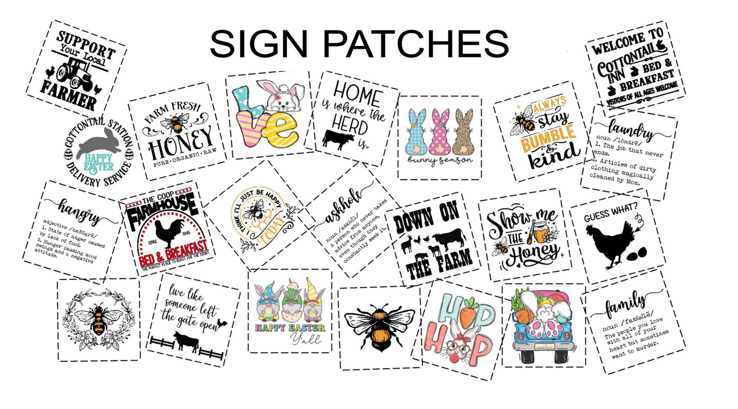 Sign Patches